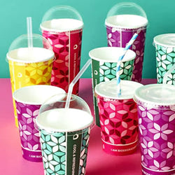 Cold Drink Cups, Meadow Breeze Design, 9-oz., 54-Pk.