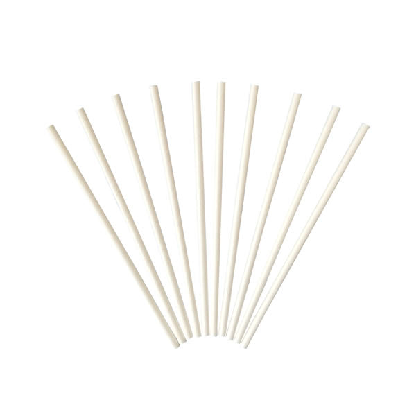 6mm White Paper Straws - Biodegradable / Compostable – Inn Supplies